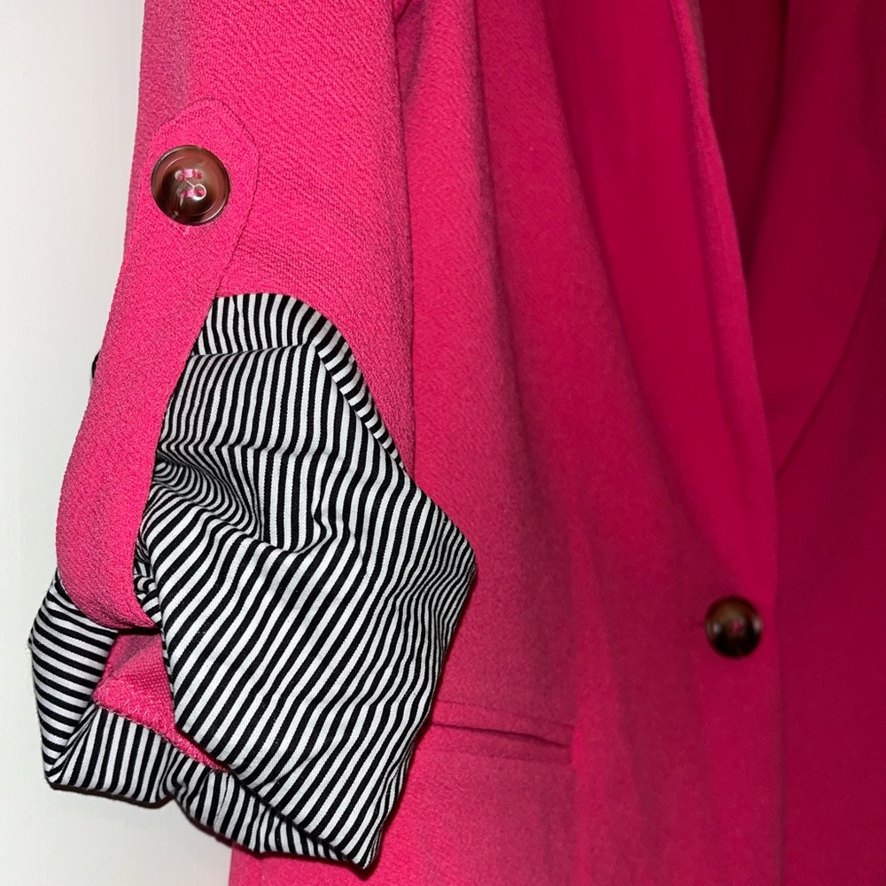 SHEIN pink blazer